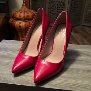 Patent leather heels